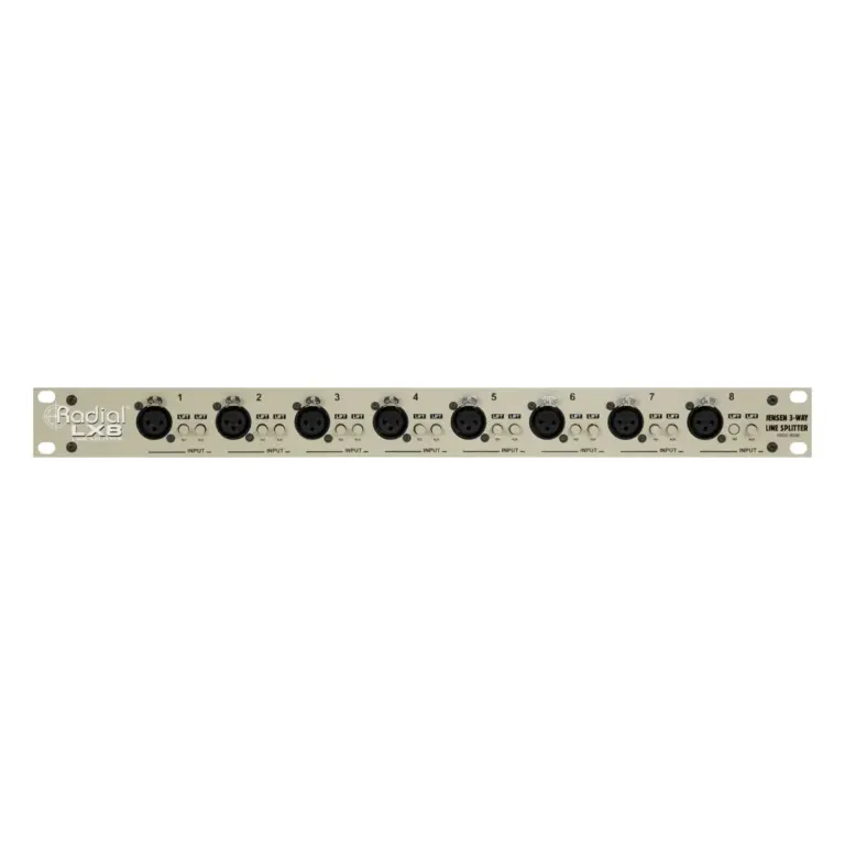 Radial Engineering LX8 Rackmount Line-Level Splitter & Isolator